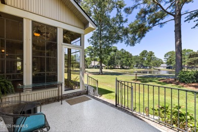 Magnificent all-brick custom home, located on a cul-de-sac on Sea Trail Golf Resort in North Carolina - for sale on GolfHomes.com, golf home, golf lot