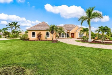 Fabulous estate home on golf course in Burnt Store Marina on Burnt Store Golf Club in Florida - for sale on GolfHomes.com, golf home, golf lot