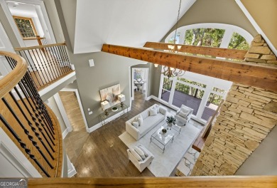 Nestled on a private cul-de-sac, this custom-designed estate on Chestatee Golf Club in Georgia - for sale on GolfHomes.com, golf home, golf lot