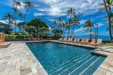 Beachfront estate on the famed Ulua Beach in Wailea with endless on Wailea Golf Club in Hawaii - for sale on GolfHomes.com, golf home, golf lot