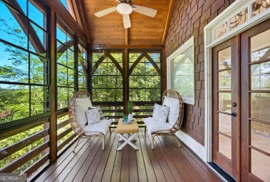 Nestled on a private cul-de-sac, this custom-designed estate on Chestatee Golf Club in Georgia - for sale on GolfHomes.com, golf home, golf lot