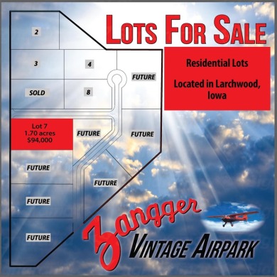 Residential lots just east of Larchwood, IA and situated on on Meadow Acres Golf Club in Iowa - for sale on GolfHomes.com, golf home, golf lot