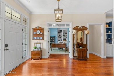 Come explore this beautiful home in Compass Pointe. Backing up on Compass Pointe Golf Course in North Carolina - for sale on GolfHomes.com, golf home, golf lot