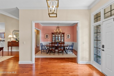Come explore this beautiful home in Compass Pointe. Backing up on Compass Pointe Golf Course in North Carolina - for sale on GolfHomes.com, golf home, golf lot