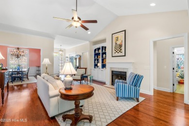 Come explore this beautiful home in Compass Pointe. Backing up on Compass Pointe Golf Course in North Carolina - for sale on GolfHomes.com, golf home, golf lot