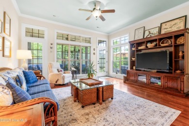 Come explore this beautiful home in Compass Pointe. Backing up on Compass Pointe Golf Course in North Carolina - for sale on GolfHomes.com, golf home, golf lot