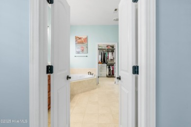 Come explore this beautiful home in Compass Pointe. Backing up on Compass Pointe Golf Course in North Carolina - for sale on GolfHomes.com, golf home, golf lot