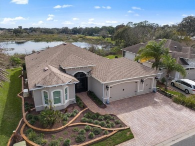 POOL HOME with spectacular WATER VIEW on Lake Miona! Nestled in on Miona Lake Golf Club in Florida - for sale on GolfHomes.com, golf home, golf lot