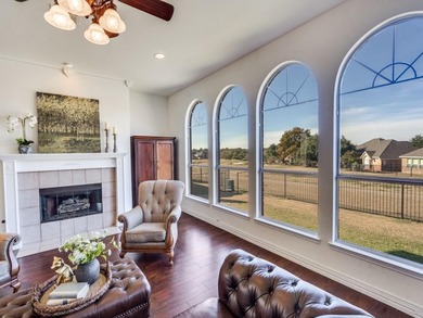 Beautiful 4 bedroom, 3 bathroom home overlooking the 17th hole on Ridgeview Ranch Golf Club in Texas - for sale on GolfHomes.com, golf home, golf lot