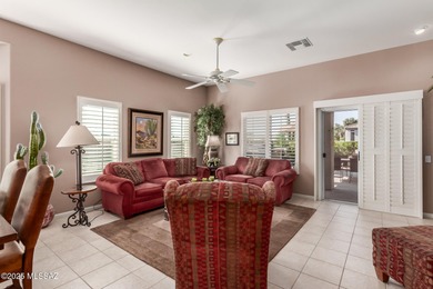 Extended Durango on cul-de-sac location. Tile throughout except on Heritage Highlands At Dove Mountain in Arizona - for sale on GolfHomes.com, golf home, golf lot