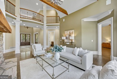 Nestled on a private cul-de-sac, this custom-designed estate on Chestatee Golf Club in Georgia - for sale on GolfHomes.com, golf home, golf lot