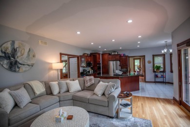 Located in the desirable Sand Creek community, this stunning on Sand Creek Golf and Country Club  in Indiana - for sale on GolfHomes.com, golf home, golf lot