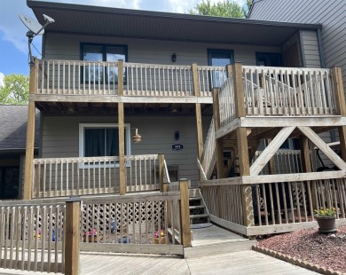 Relax at this pristine condo that overlooks the 16th fairway of on The Eagle Pointe Golf Resort in Indiana - for sale on GolfHomes.com, golf home, golf lot