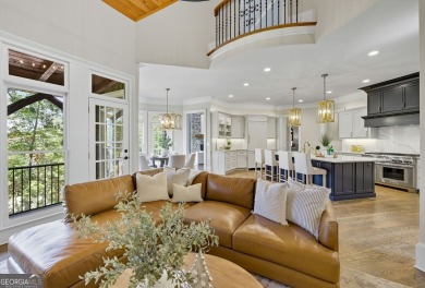 Nestled on a private cul-de-sac, this custom-designed estate on Chestatee Golf Club in Georgia - for sale on GolfHomes.com, golf home, golf lot