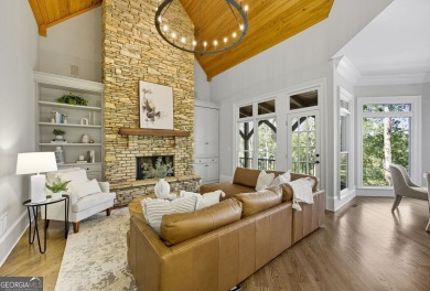 Nestled on a private cul-de-sac, this custom-designed estate on Chestatee Golf Club in Georgia - for sale on GolfHomes.com, golf home, golf lot