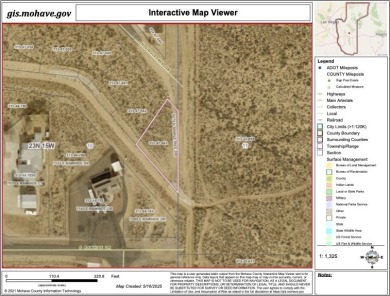 Buildable lot in Valle Vista 2 in Kingman, AZ.  Adjacent lot is on Valle Vista Golf Course in Arizona - for sale on GolfHomes.com, golf home, golf lot