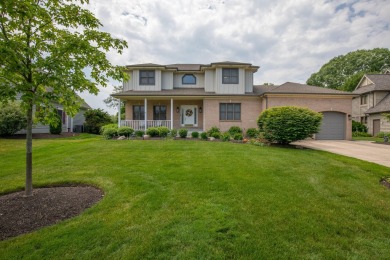 Located in the desirable Sand Creek community, this stunning on Sand Creek Golf and Country Club  in Indiana - for sale on GolfHomes.com, golf home, golf lot