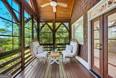 Nestled on a private cul-de-sac, this custom-designed estate on Chestatee Golf Club in Georgia - for sale on GolfHomes.com, golf home, golf lot
