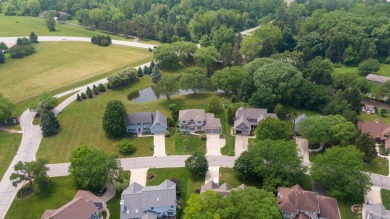 Located in the desirable Sand Creek community, this stunning on Sand Creek Golf and Country Club  in Indiana - for sale on GolfHomes.com, golf home, golf lot