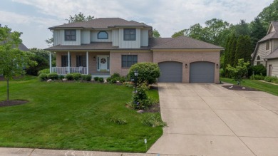 Located in the desirable Sand Creek community, this stunning on Sand Creek Golf and Country Club  in Indiana - for sale on GolfHomes.com, golf home, golf lot