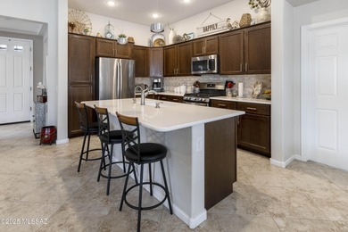 This spectacular Hermosa model exudes a stunning and on Saddlebrooke Ranch Golf Club in Arizona - for sale on GolfHomes.com, golf home, golf lot