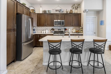 This spectacular Hermosa model exudes a stunning and on Saddlebrooke Ranch Golf Club in Arizona - for sale on GolfHomes.com, golf home, golf lot