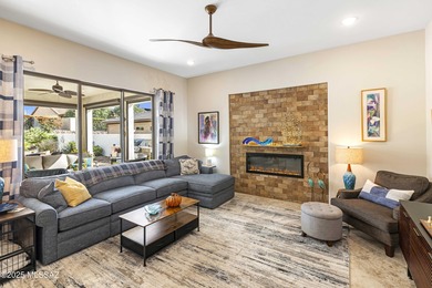 This spectacular Hermosa model exudes a stunning and on Saddlebrooke Ranch Golf Club in Arizona - for sale on GolfHomes.com, golf home, golf lot