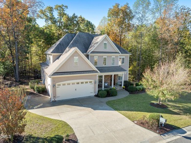 Located on a cul-de-sac street in Wake Forest's desirable on Heritage Golf Club in North Carolina - for sale on GolfHomes.com, golf home, golf lot