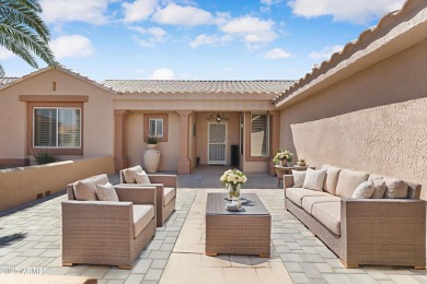 Discover this charming Flagstaff model in a peaceful area of Sun on Desert Trails in Arizona - for sale on GolfHomes.com, golf home, golf lot