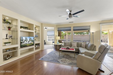 Discover this charming Flagstaff model in a peaceful area of Sun on Desert Trails in Arizona - for sale on GolfHomes.com, golf home, golf lot