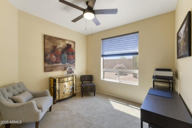 Discover this charming Flagstaff model in a peaceful area of Sun on Desert Trails in Arizona - for sale on GolfHomes.com, golf home, golf lot