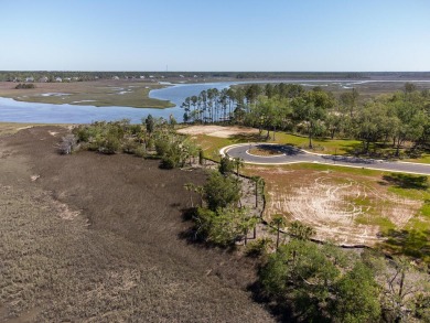 Stunning sunsets with 180-degree creek and marsh views from the on Daniel Island Club in South Carolina - for sale on GolfHomes.com, golf home, golf lot