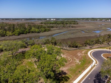 Stunning sunsets with 180-degree creek and marsh views from the on Daniel Island Club in South Carolina - for sale on GolfHomes.com, golf home, golf lot