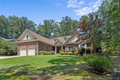 Luxury executive home situated on the 14th fairway in the on Carolina Trace Country Club in North Carolina - for sale on GolfHomes.com, golf home, golf lot