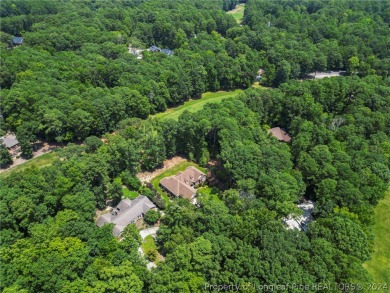 Luxury executive home situated on the 14th fairway in the on Carolina Trace Country Club in North Carolina - for sale on GolfHomes.com, golf home, golf lot