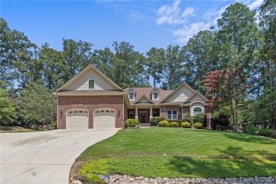 Luxury executive home situated on the 14th fairway in the on Carolina Trace Country Club in North Carolina - for sale on GolfHomes.com, golf home, golf lot