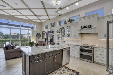 This beautiful 3-bedroom, plus office, 2.5-bathroom lakefront on Banyan Golf Club in Florida - for sale on GolfHomes.com, golf home, golf lot