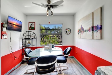 Welcome to this light & bright convertible 3 bedroom, 2 bathroom on Hunters Run Golf and Country Club in Florida - for sale on GolfHomes.com, golf home, golf lot