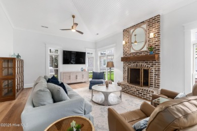 This stunning 3BR 3.5BA coastal home located on highly desired on North River Club in North Carolina - for sale on GolfHomes.com, golf home, golf lot