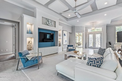 Experience luxury living at its finest in this exceptional 2023 on Plantation Bay Golf and Country Club in Florida - for sale on GolfHomes.com, golf home, golf lot