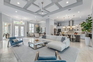 Experience luxury living at its finest in this exceptional 2023 on Plantation Bay Golf and Country Club in Florida - for sale on GolfHomes.com, golf home, golf lot