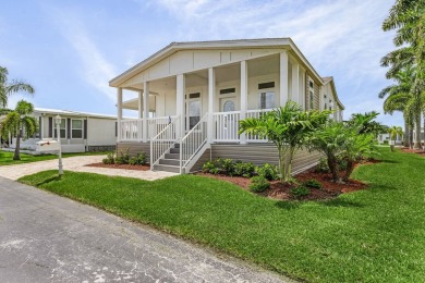 This 2024 Jacobsen Home offering two bedrooms, plus a den, is on Royal Wood Golf and Country Club in Florida - for sale on GolfHomes.com, golf home, golf lot