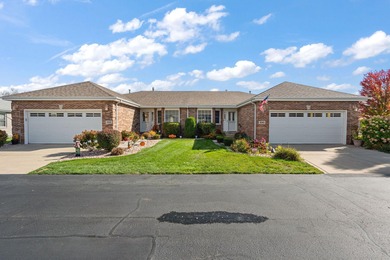 Check out this amazing 3 bed 2 bath duplex with a full basement on White Hawk Country Club in Indiana - for sale on GolfHomes.com, golf home, golf lot