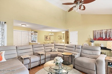 Don't miss this golf front condo with golf and WATER views on a on Whispering Woods in North Carolina - for sale on GolfHomes.com, golf home, golf lot