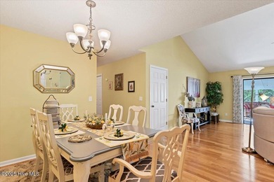 Don't miss this golf front condo with golf and WATER views on a on Whispering Woods in North Carolina - for sale on GolfHomes.com, golf home, golf lot