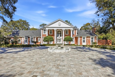A rare gated estate set on nearly five private acres in Queens on Queens Harbour Yacht and Country Club in Florida - for sale on GolfHomes.com, golf home, golf lot