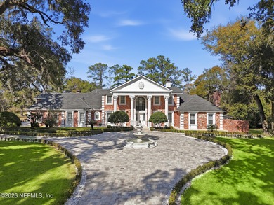 A rare gated estate set on nearly five private acres in Queens on Queens Harbour Yacht and Country Club in Florida - for sale on GolfHomes.com, golf home, golf lot