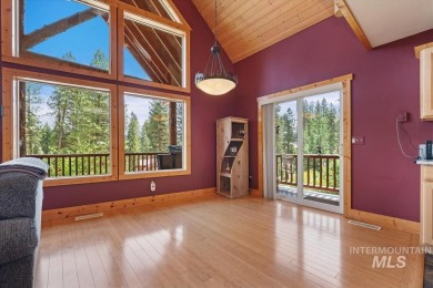 This log-sided home in Garden Valley has been lovingly on Terrace Lakes Golf Resort in Idaho - for sale on GolfHomes.com, golf home, golf lot