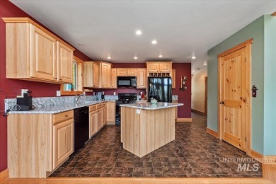 This log-sided home in Garden Valley has been lovingly on Terrace Lakes Golf Resort in Idaho - for sale on GolfHomes.com, golf home, golf lot