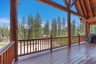 This log-sided home in Garden Valley has been lovingly on Terrace Lakes Golf Resort in Idaho - for sale on GolfHomes.com, golf home, golf lot